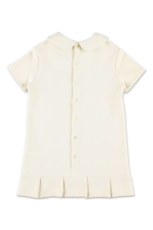 abito in cotone bianco GUCCI KIDS | 787372XJGPC9692